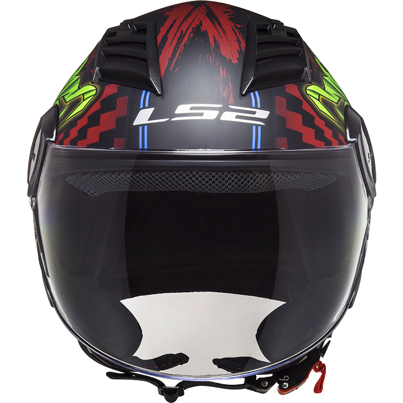 Casco Moto Jet LS2 AIRFLOW II - Norma ECE 22.06, Visiera Antigraffio, Taglia M - Foto 2