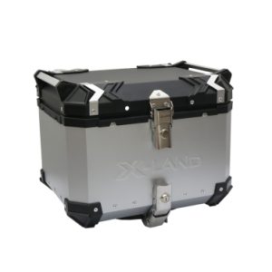X-LAND CENTRALNI ALU KOFER SIVI 45L