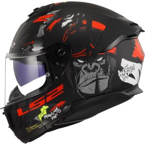 LS2 FF808 STREAM II MATT ANGRY MONKEY