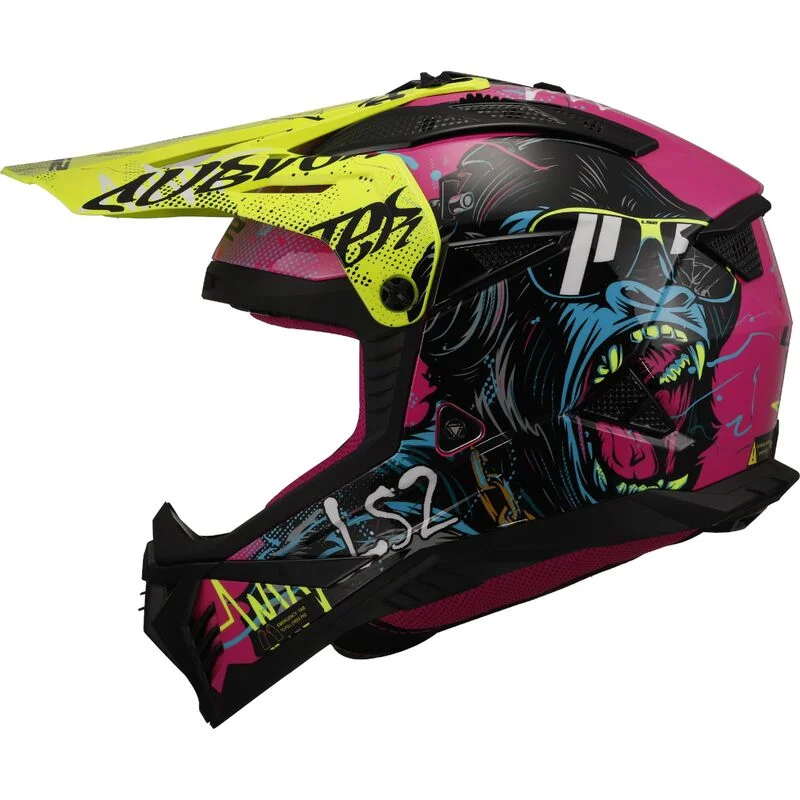 LS2 MX708 FAST II GORILLA GLOSS