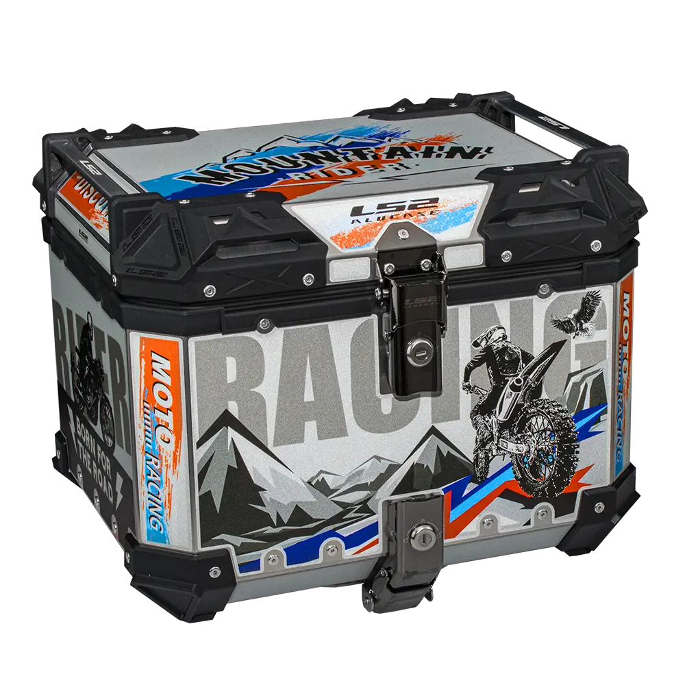 LS2 ALU niklovani ROCK 45L