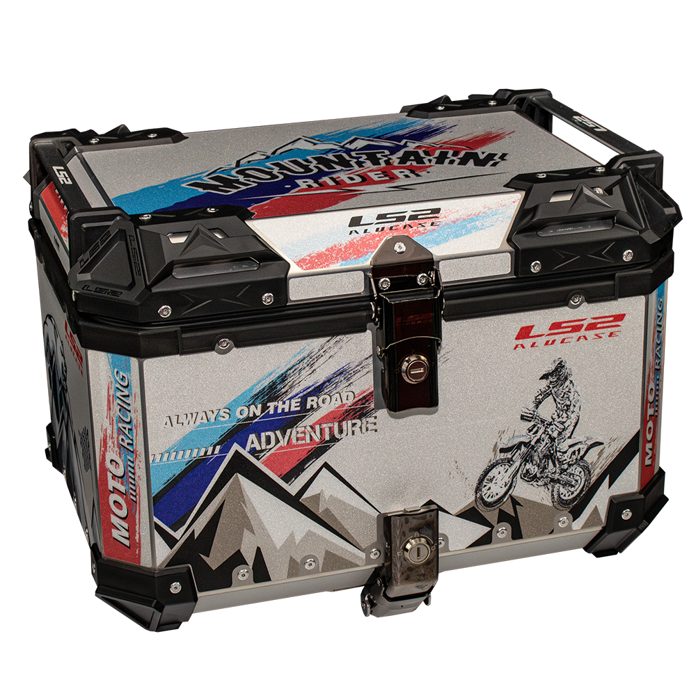 LS2 ALU niklovani ROCK 55L