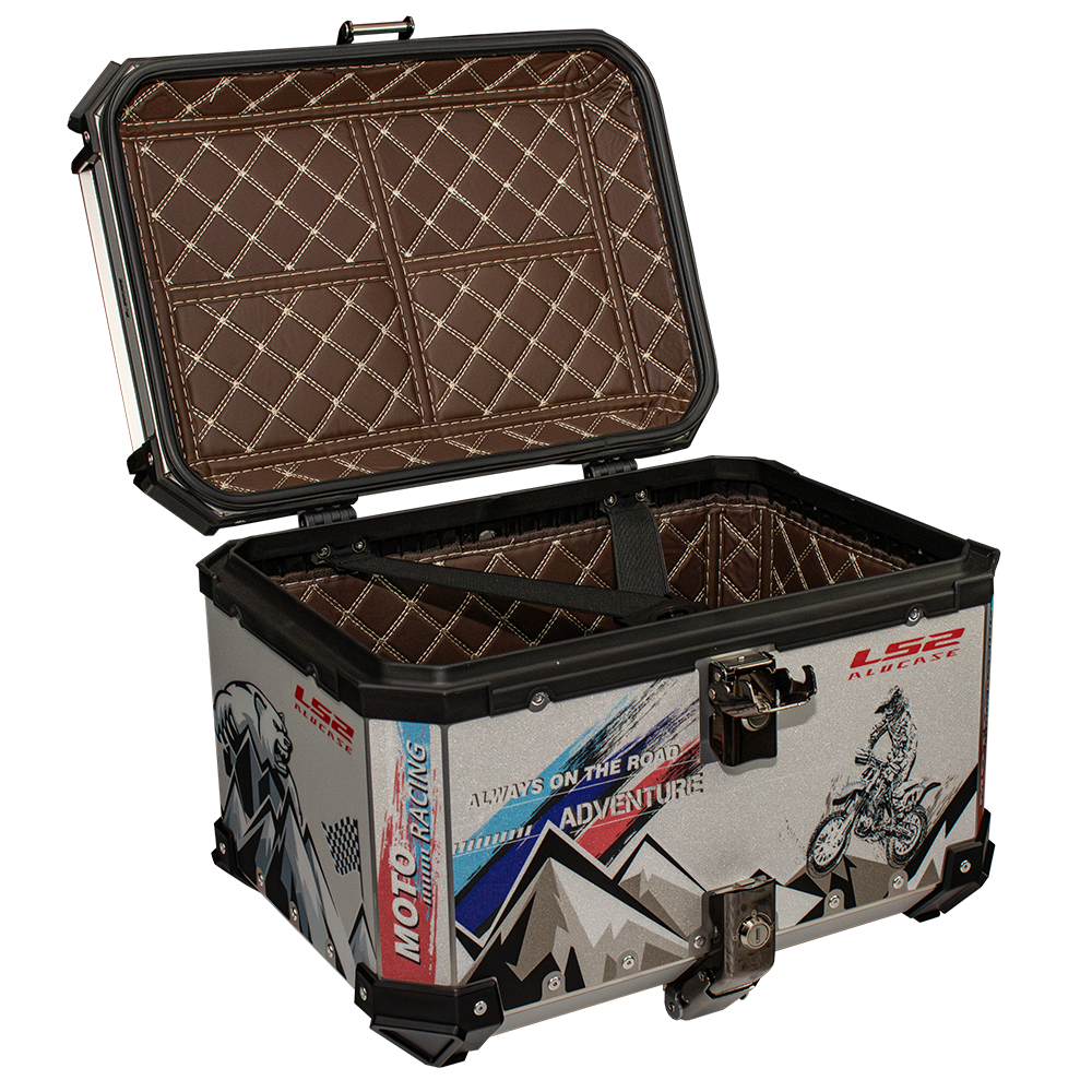 LS2 ALU niklovani ROCK 55L - Image 2