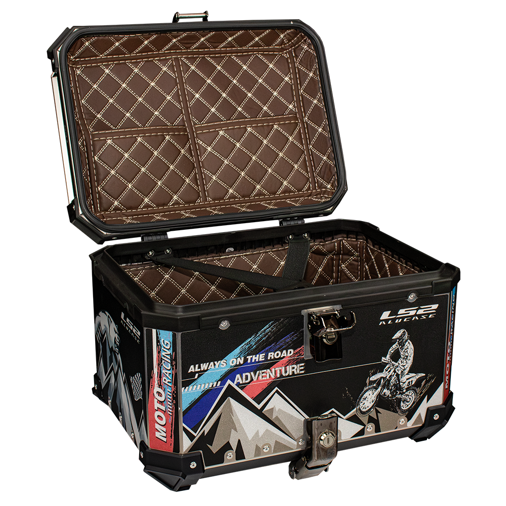 LS2 ALU crni ROCK 45L - Image 2