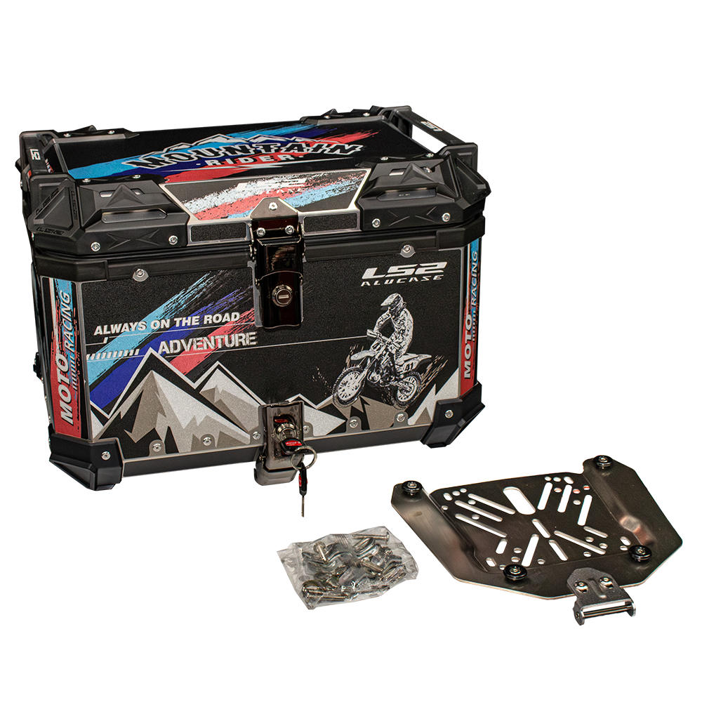 LS2 ALU crni ROCK 45L - Image 3