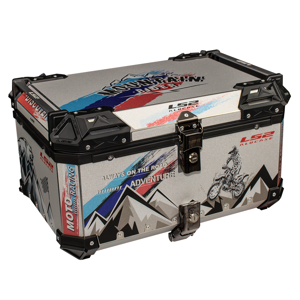 LS2 ALU niklovani ROCK 65L