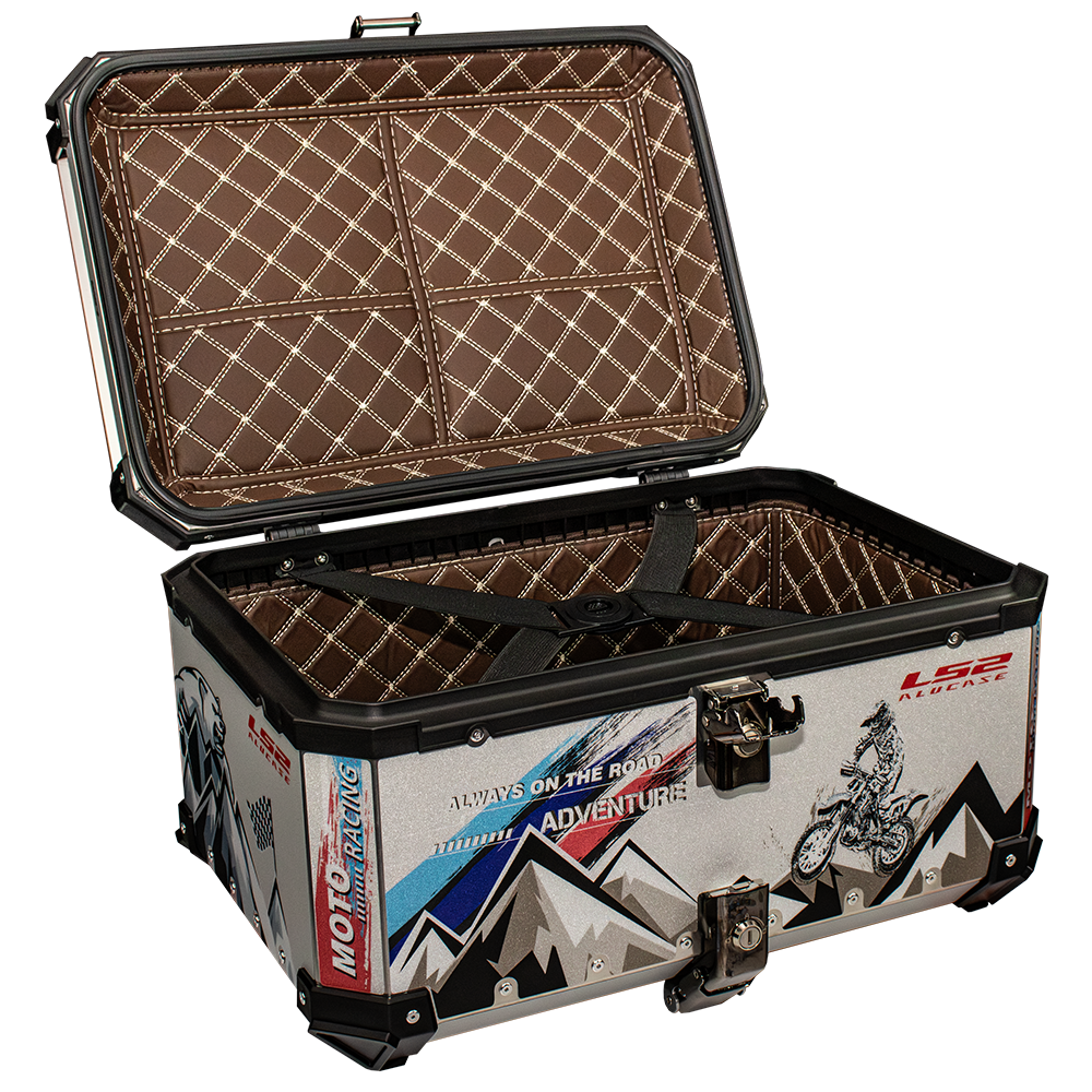 LS2 ALU niklovani ROCK 65L - Image 2