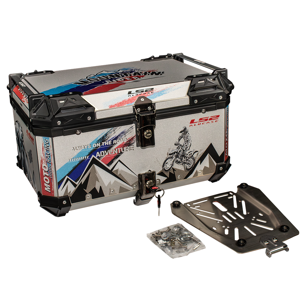 LS2 ALU niklovani ROCK 65L - Image 3