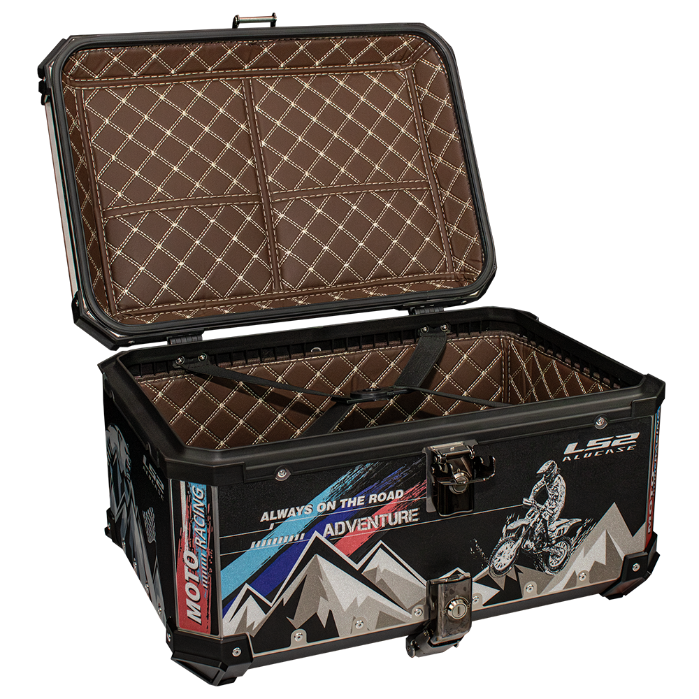 LS2 ALU crni ROCK 65L - Image 2