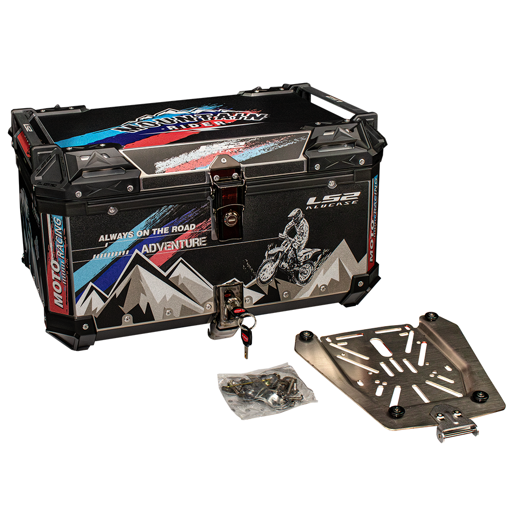 LS2 ALU crni ROCK 65L - Image 3