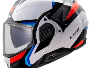 LS2 FF910 ADVANT II TRIPLE WHITE BLUE RED