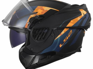 LS2 FF910 ADVANT II GLIDE BLACK ORANGE